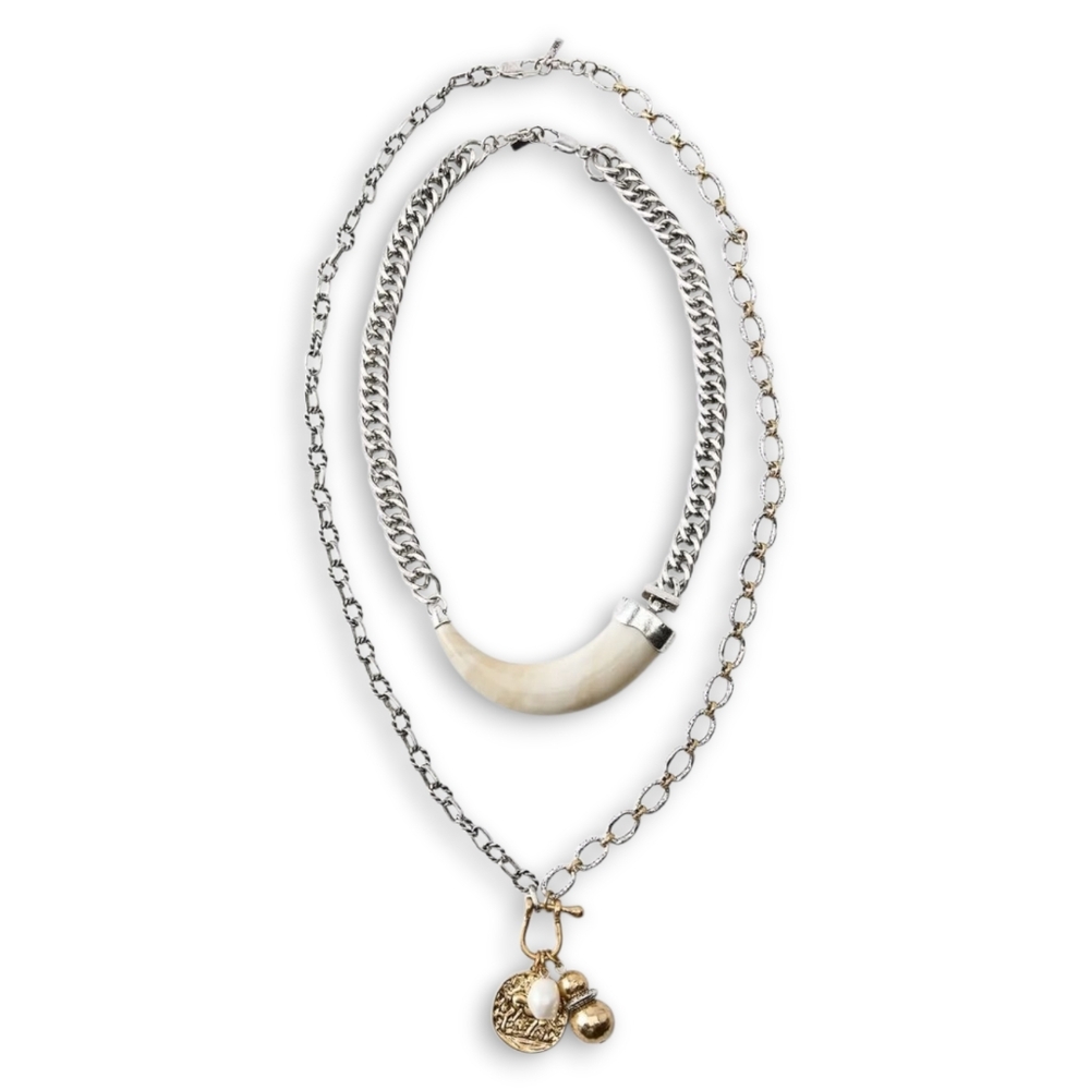 ZARA Pack of 2 Charm Necklaces